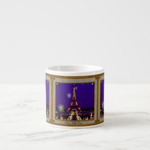 Mugg för Eiffel tornespresso Espressomugg