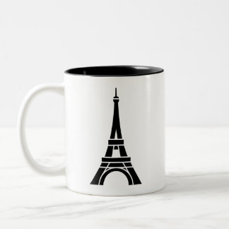 Mugg för Eiffel tornPictogram