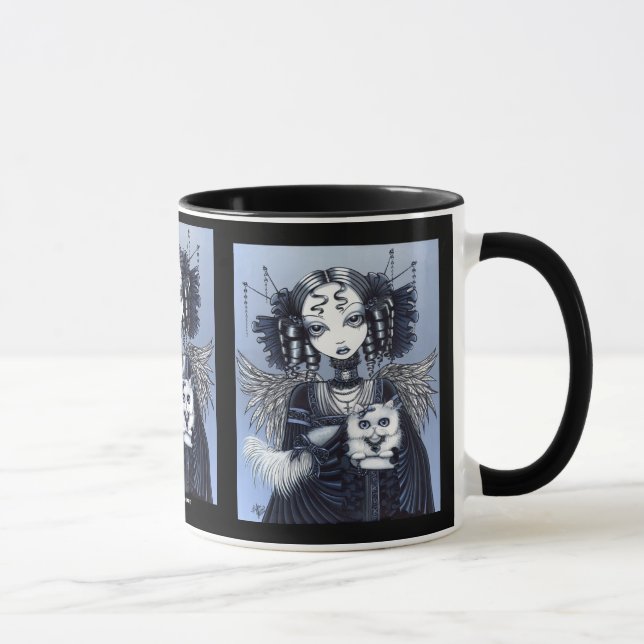 Mugg för Elizabeth & Vega perserkattängel (Höger)