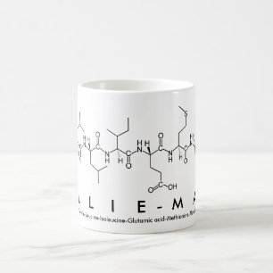 Mugg för Ellie-Mae peptidenamn