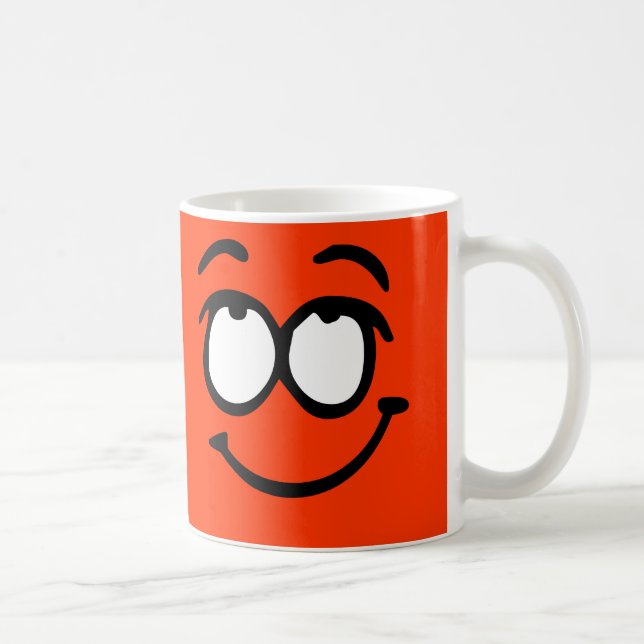 Mugg för Emoticonanpassadebakgrund (Höger)