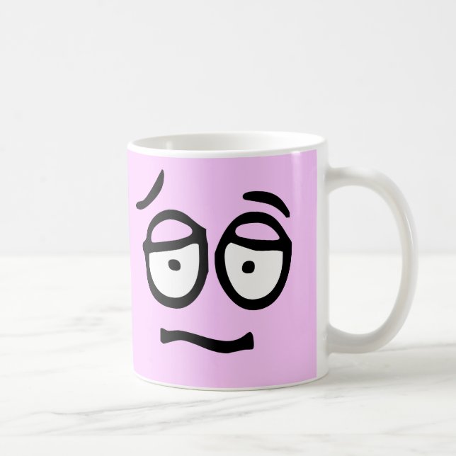 Mugg för Emoticonanpassadebakgrund (Höger)