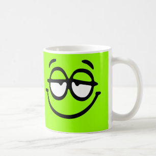 Mugg för Emoticonanpassadebakgrund