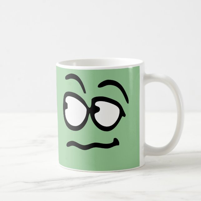 Mugg för Emoticonanpassadebakgrund (Höger)