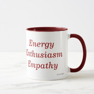 Mugg för energientusiasminlevelse