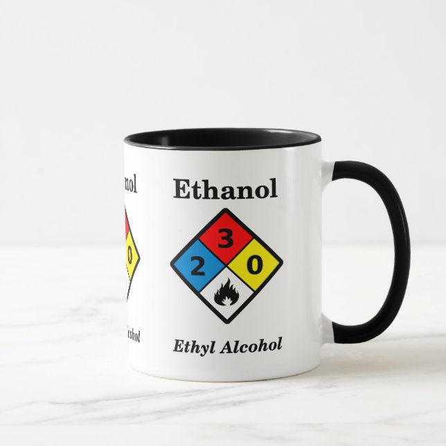Mugg för Ethanol MSDS (Höger)