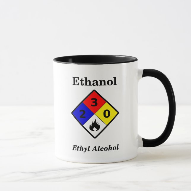 Mugg för Ethanol MSDS (Höger)