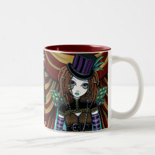 Mugg för fe "för pil" VictorianSteampunk cirkus