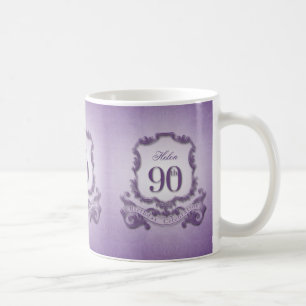 Mugg för firande för födelsedag för vintageram