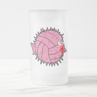Mugg för fisk för Puffer för boll för