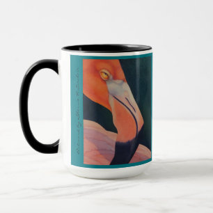 mugg för Flamingo 15oz