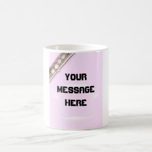 Mugg för flöjt- eller Flutistmusikerkaffe