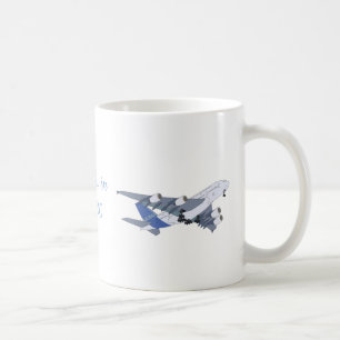 mugg för flygbuss a380