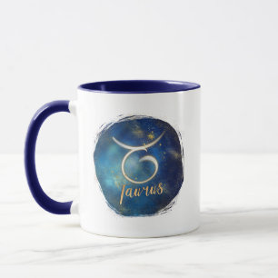 Mugg för födelse för galax för OxenZodiac