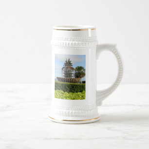 Mugg för fontän för Charleston SC-ananas