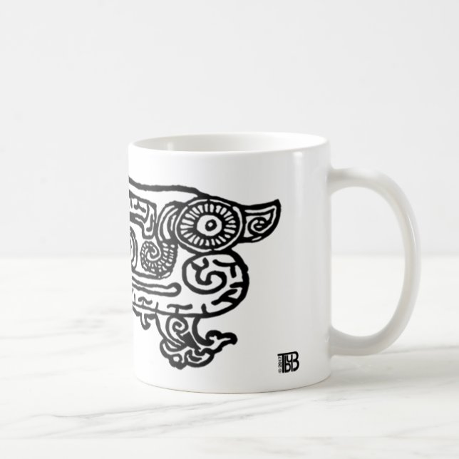 Mugg för Forbidden City drake 11oz (Höger)