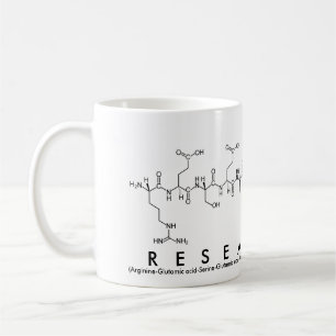Mugg för forskarepeptideord