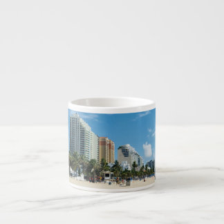 Mugg för Fort Lauderdale strandespresso Espressomugg