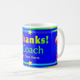 Mugg för fotbolllagledaretack
