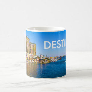 Mugg för foto för Destin Florida hamn härlig