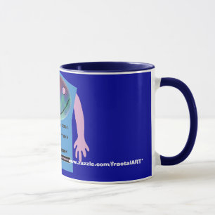 mugg för fractalböjelseanagrams nr. 4