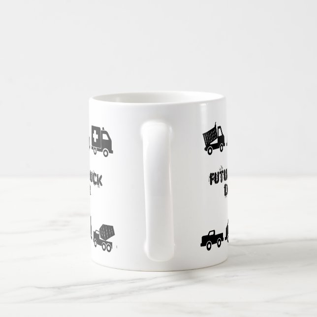 Mugg "för framtida lastbilsförare" (Handtag)