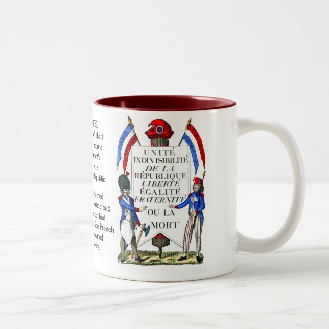 Mugg för fransk revolution (Höger)