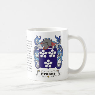 Mugg för Fraser familjvapensköld