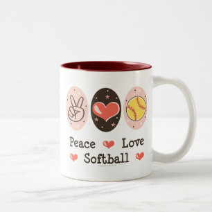 Mugg för fredkärleksoftball