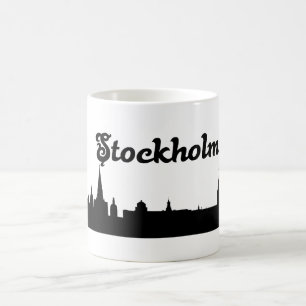 Mugg för gåva för Stockholm sverigeLandmark