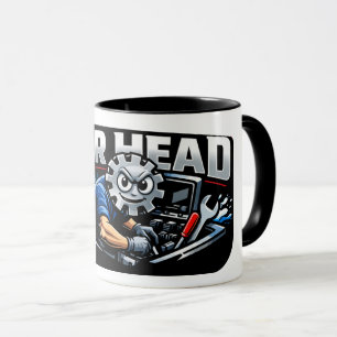 Mugg för gearheadmekaniker