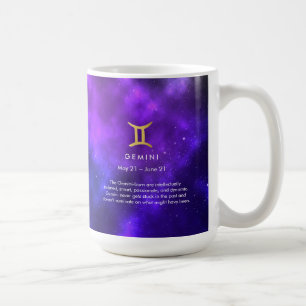 Mugg för Geminipersonligkaffe