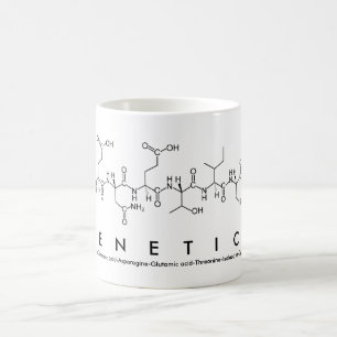 Mugg för genetikpeptidenamn