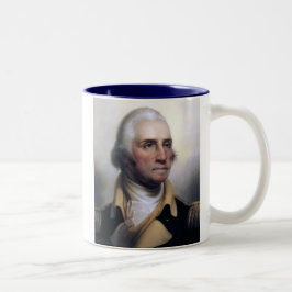 Mugg för George Washington Texas Teaparty
