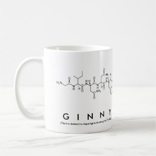 Mugg för Ginny peptidenamn
