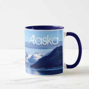 Mugg för glaciärfjärdfoto