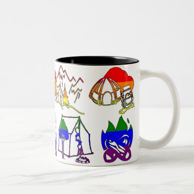 Mugg för GLBT-pridecampare (Höger)