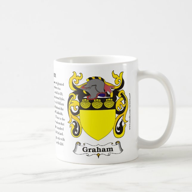 Mugg för Graham familjvapensköld (Höger)