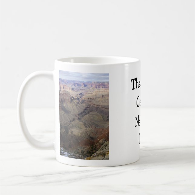 Mugg för grand Canyonutsikt 8 (Vänster)