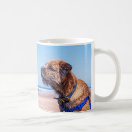 Mugg för Gräns-Terrier hundgåva, gränsTerrier