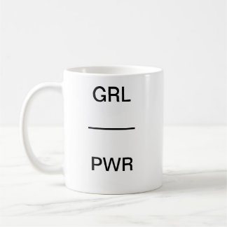 Mugg för GRL PWR