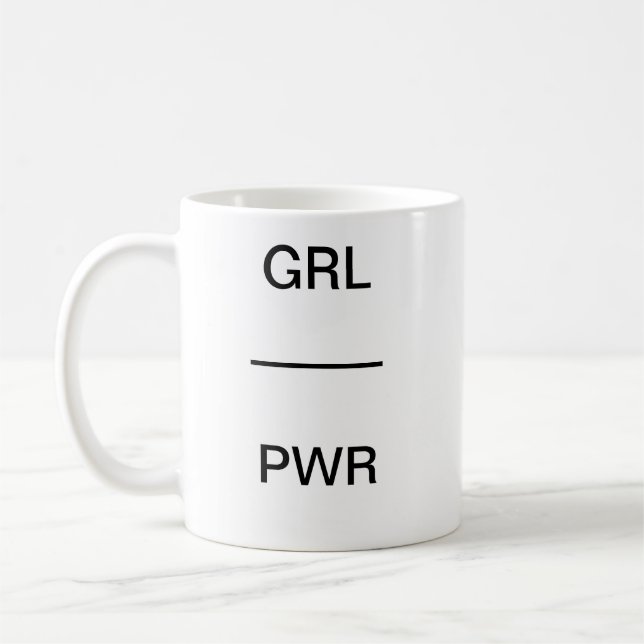 Mugg för GRL PWR (Vänster)