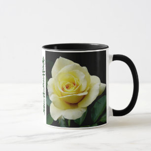 Mugg för gul rosRingerkaffe