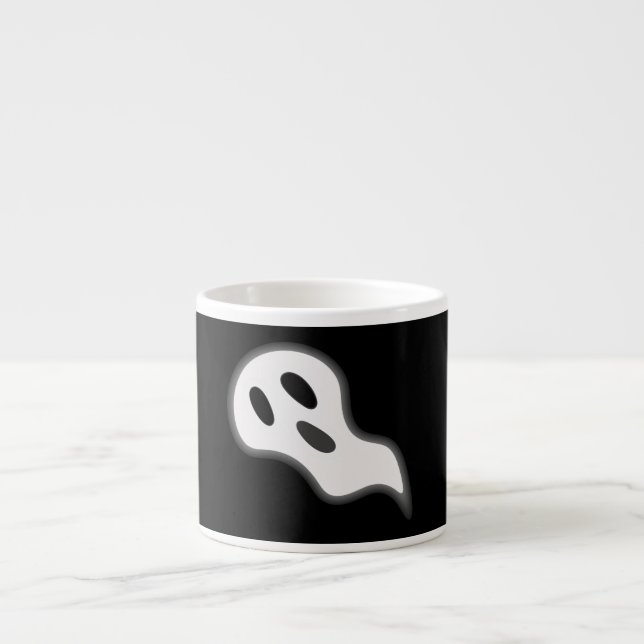 Mugg för Halloween spökeespresso Espressomugg (Framsidan)