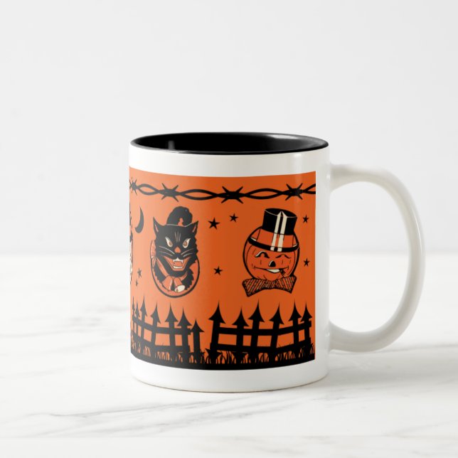 Mugg för Halloween vintagefantasi (Höger)