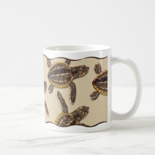 Mugg för Hatchling för Loggerheadhavssköldpadda