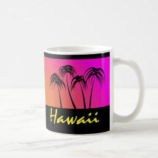 Mugg för Hawaii souvenirkaffe