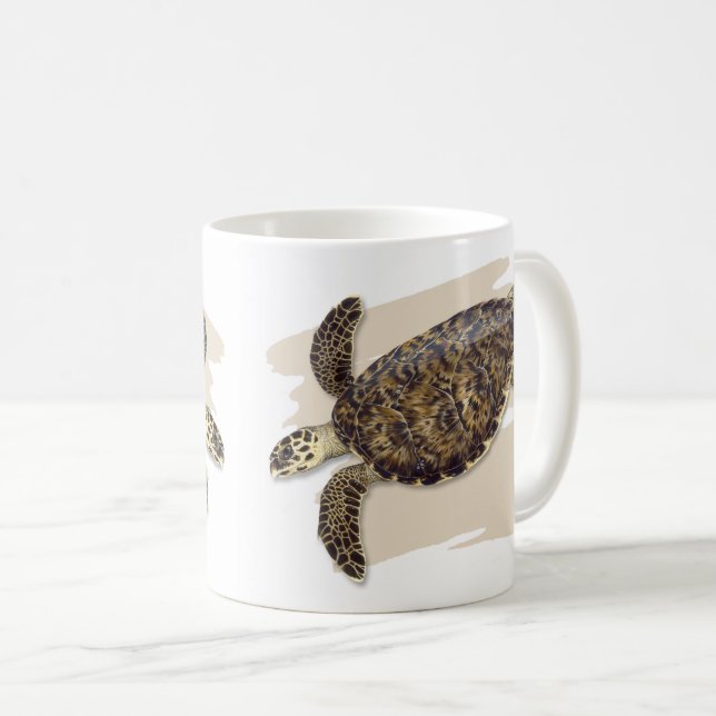 Mugg för Hawksbill havssköldpadda (Framsida höger)