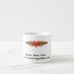 Mugg för Heartwing kaffebrännareespresso Espressomugg