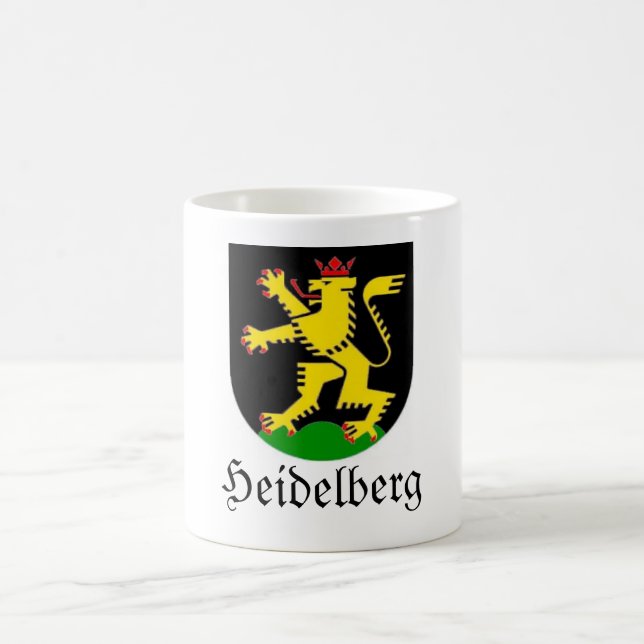 Mugg för Heidelberg Wappen vapensköldkaffe (Center)